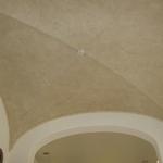 polished Venetian plaster ceiling & detail